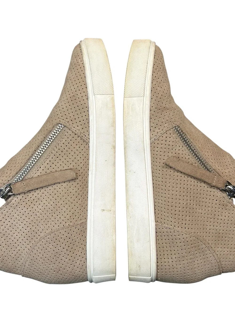 Steve Madden perforated suede